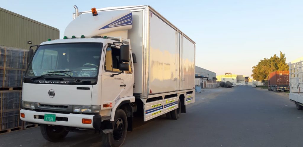 PICKUP TRUCK RENTAL on road